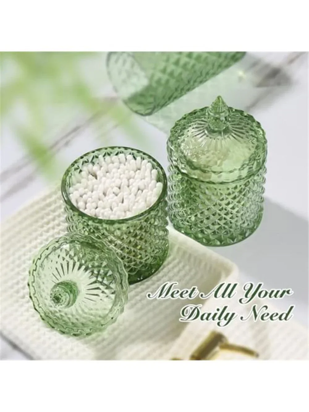 Green Bathroom Accessories Set, 4 Pack Olive Green Bathroom Decor Accessory Sets
